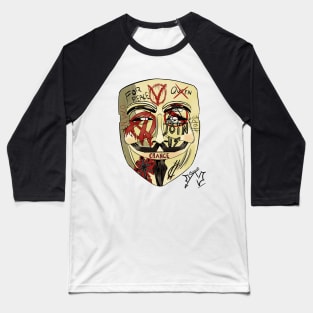 V for vandalism Baseball T-Shirt